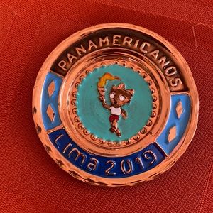 Authentic magnet from 2019 Panamerican Games in Lima Peru